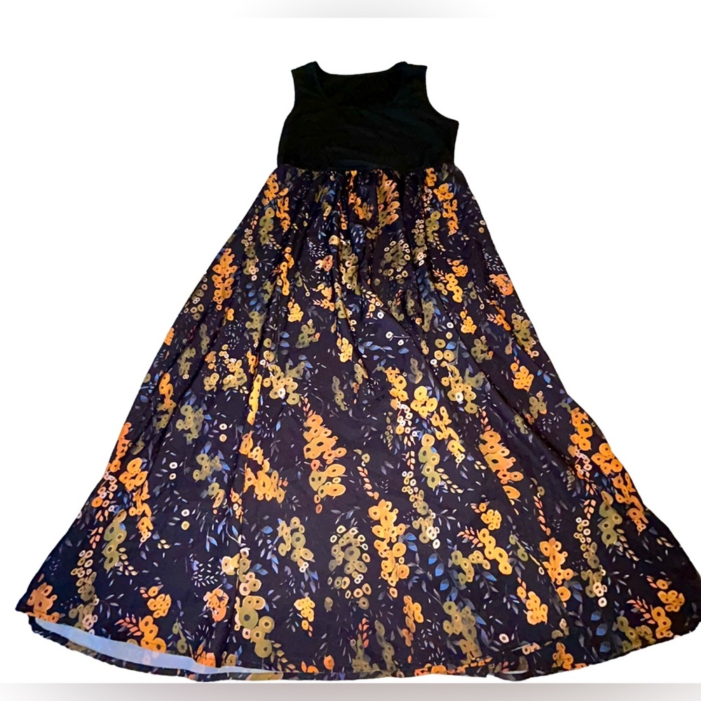 SHEIN Fall Floral Dress Size Large